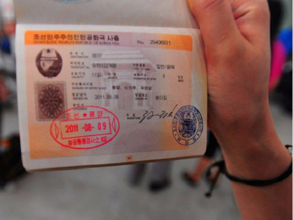 Dấu hộ chiếu Triều Tiên