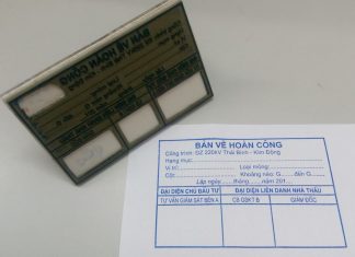 Khắc dấu bản vẽ hoàn công An Khánh