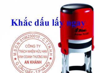 Khắc dấu lấy ngay