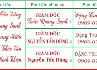 Dịch vụ khắc dấu tên nhanh chóng chất lượng