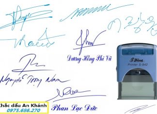  Khắc dấu chữ ký lấy ngay
