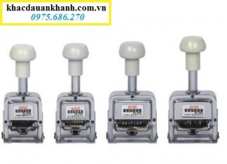 Khắc dấu nhảy số tự động