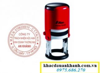 Thủ tục khắc dấu tròn công ty
