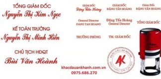Giá khắc con dấu chữ ký bao nhiêu?