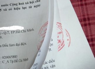 Bật mí những lưu ý khi đóng con dấu trên giấy tờ Cách đóng dấu treo
