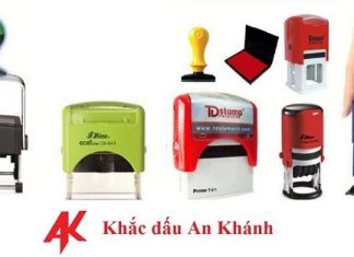 Quy trình làm con dấu giá rẻ tại An Khánh