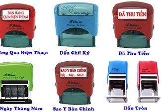 Mẫu dấu An Khánh cung cấp