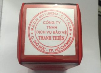khắc dấu tròn công ty