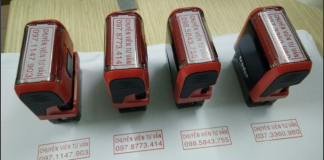 khắc dấu vuông lấy ngay
